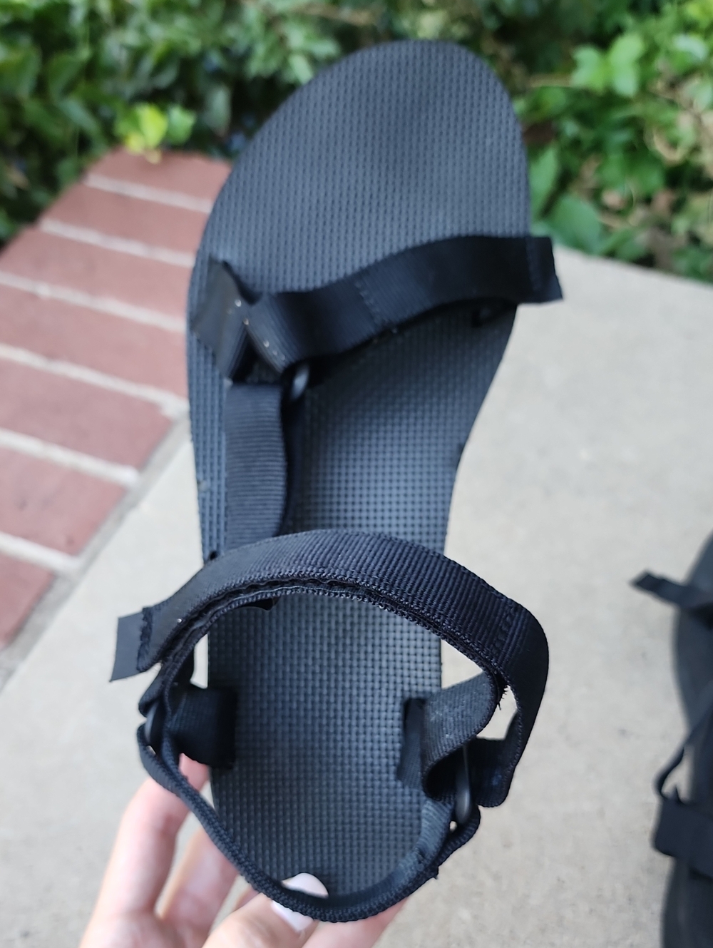 Teva Black Platform Strappy Sandals - Picture 11 of 16